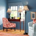 Andover Mills™ Aaryahi Floor and Table Lamp Set Metal/Fabric in Brown | 61 H x 15 W x 15 D in | Wayfair 7FBF61CF7C694D2FAC85F6A5860FB300