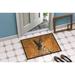 Winston Porter Tarryn Wipe Your Paws Non-Slip Indoor Door Mat Synthetics | 18 W x 27 D in | Wayfair 6F05D7D82676409EA14A8D95323DF437