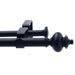 Canora Grey Platteville Adjustable Double Curtain Rod Metal in Black | 0.625 H x 48 W x 0.625 D in | Wayfair 7838AE9EB3AD452FB63B376C152A1667