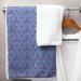 Brayden Studio® Classic Hand Drawn Triangles Bath Towel Polyester/Cotton Blend in Indigo | 30 W in | Wayfair 07C4E3C2C2B644EAB02213A01A1CC948