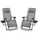 Arlmont & Co. Cumberland Reclining Zero Gravity Chair Metal in Gray | 41.5 H x 25.59 W x 35.43 D in | Wayfair E4FE6BB7747B465983BC3C42E27A848E