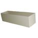 Ebern Designs Ambus Composite Planter Box Fiberglass in White | 8 H x 30 W x 7 D in | Wayfair A166866A87DD4274B7C44D0CCD1E2122