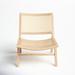 Lounge Chair - AllModern Arta 25.6" W Lounge Chair, Wood in Black | 30.7 H x 25.6 W x 30.9 D in | Wayfair E3B94208A65A43E8B438B5A5332569E4