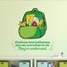 Zoomie Kids Kindness School Classroom Cartoon Quotes Wall Decal Vinyl in Green | 10 H x 10 W in | Wayfair D36A4A76D06945CC9D4C440ADEE8A778