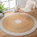 White 36 x 0.31 in Indoor Area Rug - Highland Dunes Marion Handmade Flatweave Cotton/Wool/Jute Natural Area Rug Cotton/Wool/Jute & Sisal | Wayfair