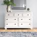 Charlton Home® Chillon 8 Drawer 65.25" W Double Dresser Wood in White | 40 H x 65.25 W x 18 D in | Wayfair D3A9204085914764B0F645350ABB18B3