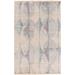 White 24 x 0.47 in Area Rug - Dakota Fields Bafti Hand-Knotted Wool Neutral/Gray Area Rug Wool | 24 W x 0.47 D in | Wayfair