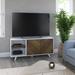 Mercury Row® Shortwood TV Stand for TVs up to 60" Wood in White | 24 H in | Wayfair 4B728379B8A249F6BA36DC8EA938C686