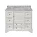 Birch Lane™ Tilford 42" Single Bathroom Vanity Set Wood/Marble in White | 34.5 H x 42 W x 22 D in | Wayfair E6C1A00AEE934288859EEC9BB914A048