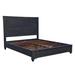 Dakota Fields Solid Wood Platform Bed Wood in Gray | 60 H x 73 W in | Wayfair 371F46FD14DF4C62A7418429C6522390