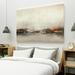 Latitude Run® Le Havre I by Sharon Gordon - Unframed Painting Print on Canvas in Black | 48 H x 72 W x 1.5 D in | Wayfair