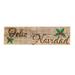 The Holiday Aisle® Feliz Navidad Engraved Sign Wood in Gray | 5.5 H x 19 W x 1 D in | Wayfair 108CC36F8BC24064983B906CC69A81A6