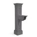 Mayne Inc. Mail Post 64" H In-Ground Decorative Post w/ Newspaper Holder in Gray | 64 H x 14 W x 31 D in | Wayfair 5805-GRG