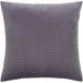 Birch Lane™ Caille Throw Pillow Cover in, No Fill Velvet in Gray | 18 H x 18 W x 1 D in | Wayfair EF241E5370CB4A0D94101C40EA2E39EA