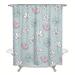 Harriet Bee Nelly Floral Single Shower Curtain Polyester | 83 H x 70 W in | Wayfair D9D179BB7876440BB977CD4ECF56EFD8