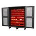 WFX Utility™ Pavo 78" H x 60.19" W x 24.13" D Storage Cabinet, Wood in Red | 78 H x 60.19 W x 24.13 D in | Wayfair 334B63DB81BE4C77AAAFBE057633083A