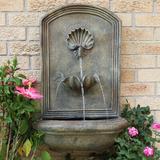 Winston Porter Polystone Solar Fountain | 27 H x 17 W x 10 D in | Wayfair 943116C43CE844488B3CDF59B318D4A8