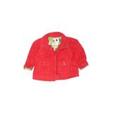 Baby Gap Jacket: Red Solid Jackets & Outerwear - Size 18-24 Month