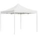 Arlmont & Co. Bartev Party Tent Pop up Canopy Tent Professional Folding Gazebo Aluminum Aluminum/Metal/Soft-top in White | 10 ft x 10 ft | Wayfair