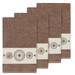 Winston Porter Roeder Turkish Cotton Hand Towel Turkish Cotton in Brown | Wayfair 7B2F92525254452DAD12687EB2748AC0