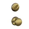 Schlage Andover Interior Knob Set in Yellow | 4.31 H x 3.62 W x 2.31 D in | Wayfair F59AND609