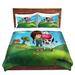 Zoomie Kids Hexham Tooshtoosh My Moo Cow Microfiber Duvet Covers Microfiber in Blue/Green/Red | Twin | Wayfair 4056751E53EA4AE6ACB5AE69497A5D30