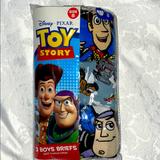 Disney Bottoms | Disney Toy Story Boys 3 Piece Underwear Briefs | Color: Blue/Red | Size: 8b