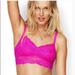 Pink Victoria's Secret Intimates & Sleepwear | New Pink Victoria’s Secret Hot Pink Bralette: Sml | Color: Pink | Size: S