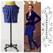 Anthropologie Skirts | Anthropologie Odille Blue Fargyle Skirt, Size 4 | Color: Blue/Yellow | Size: 4