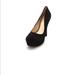Jessica Simpson Shoes | Jessica Simpson Closed Toe Suede Platform Pumps | Color: Black | Size: 7.5