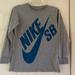 Nike Shirts & Tops | Bogo Sz Medium Grey Nike Sb Long Sleeve Shirt Guc | Color: Blue/Gray | Size: Mb