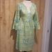 Lilly Pulitzer Dresses | Lilly Pulitzer Floral Dress Size S Green | Color: Blue/Green | Size: S