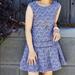 J. Crew Dresses | Jcrew Palm Tree Dress 0p | Color: Blue | Size: 0p