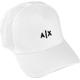 Armani Exchange Herren Small Logo Hat Baseballkappe, Weiß, Einheitsgröße