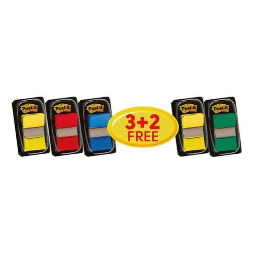 5er-Pack Haftstreifen »Index« 43,2 x 25,4 mm, Post-it Index, 4.32x2.54 cm