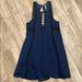 Free People Dresses | Free People Navy Blue Dress | Color: Blue | Size: 2