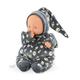 Corolle 9000020120 - Mon Doudou Babipouce Glow in The Dark, leuchtet im Dunkeln, extra weiche Schmusepuppe mit Vanilleduft, waschbar, 28cm, Behält den Daumen im Mund