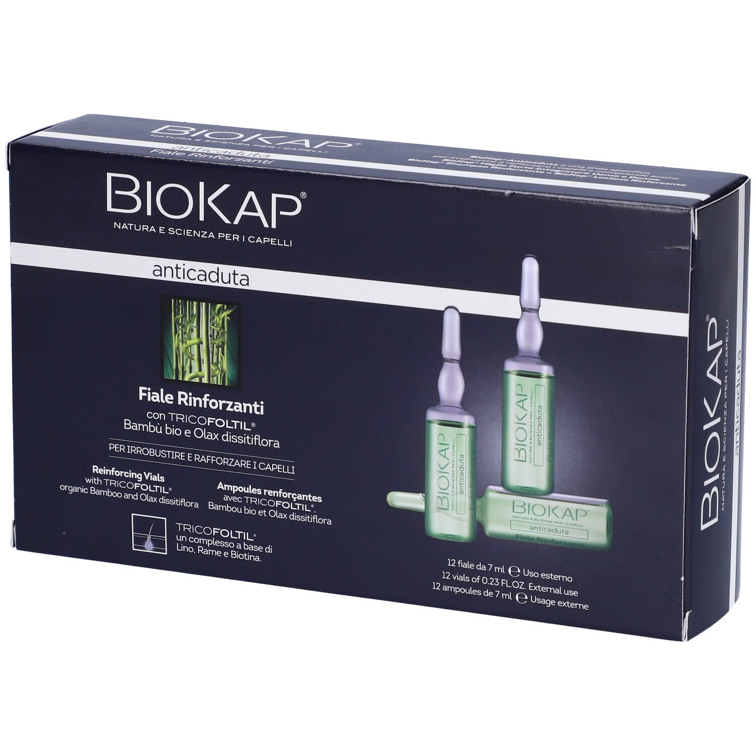 BIOS LINE BioKap® Anticaduta Fiale Rinforzanti 84 ml