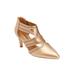 Extra Wide Width Women's The Gia Shootie by Comfortview in Gold (Size 7 1/2 WW)