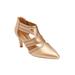 Extra Wide Width Women's The Gia Shootie by Comfortview in Gold (Size 10 1/2 WW)