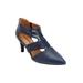 Extra Wide Width Women's The Gia Shootie by Comfortview in Navy (Size 9 WW)