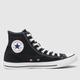 Converse all star hi trainers in black