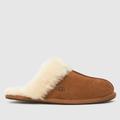 UGG scuffette slippers in chestnut