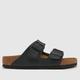 BIRKENSTOCK arizona sandals in black