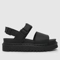 Dr Martens zebrilus voss sandals in black