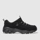 SKECHERS dlites play on trainers in black