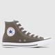 Converse all star hi trainers in grey