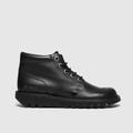 Kickers kick hi mono boots in black