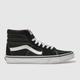 Vans sk8-hi trainers in black & white