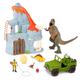 Terra Dinosaurier Spielzeug Set – Vulkan, T-Rex mit Licht und Geräuschen, Dino Ei, Truck, Mini Dinosaurier und Actionfigur – für Kinder ab 3 Jahre